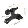 Unique Bargains Zinc Alloy Durable Adjustable Rubber Bumper Tips Door Stop - 2 of 4