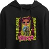 Women's - LOL Surprise! - Fierce Graffiti Cropped Graphic Hoodie - 2 of 3