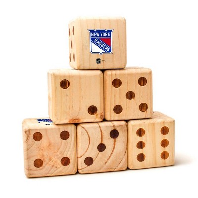 NHL New York Rangers Yard Dice