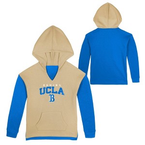 NCAA UCLA Bruins Girls' Hooded Sweatshirt - 1 of 3