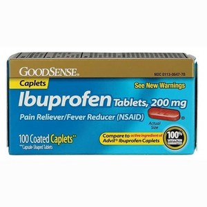 Good Sense Ibuprofen 200 mg 100 Caplets - 1 of 1