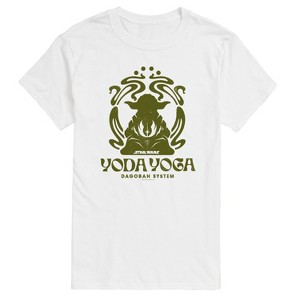 Men's - Star Wars - Yoda Yoga Short Sleeve Graphic T-Shirt - 1 of 4