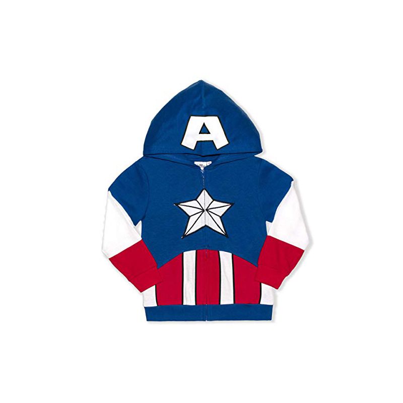 Marvel Boy's Avengers Superhero Roleplay Fashion Hoodie Jacket for kids, 1 of 3