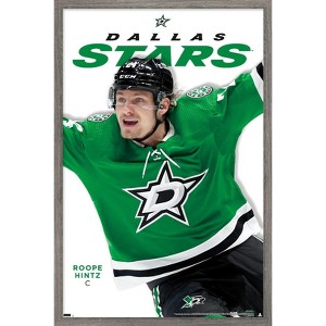 Trends International NHL Dallas Stars Roope Hintz Feature Series 23 Framed Wall Poster Prints - 1 of 4