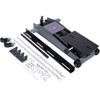VisioGear Hydraulic Transmission Service Jack, Floor Jack, Capacity 1000lb, Low Profile, Gray, 46.5"*16.9"*27.8" - 4 of 4