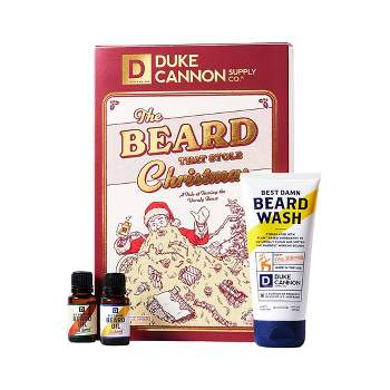 Duke Cannon Supply Co. The Beard that Stole Christmas Gift Set - 4ct