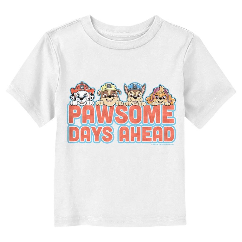 Toddler's PAW Patrol Pawsome Days Ahead Team T-Shirt, 1 of 4