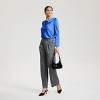 Women's Satin Cowl Neck Blouse - A New Day™ - 4 of 4