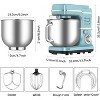 7.5QT Stand Food Mixer, 10-Speed Tilt Head 3-In-1 Kitchen Electric Mixer With Stainless Steel Bowl, Egg Whisk, Dough Hook - 2 of 4