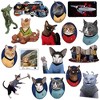 Star Trek: The Original Series Cats 100ct Vinyl Large Deluxe Stickers Variety Pack - 4 of 4