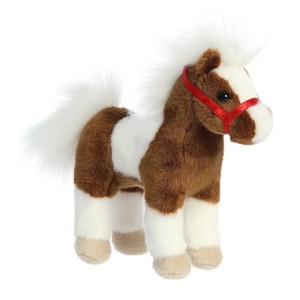 Aurora Small Whinny Bits Paint Horse Breyer Exquisite Stuffed Animal Brown 7" - 1 of 4