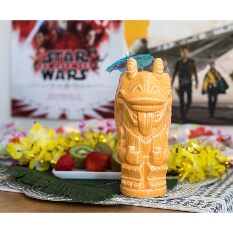Beeline Creative Geeki Tikis Star Wars Jar Jar Binks Ceramic Mug | Holds 18 Ounces, 4 of 7