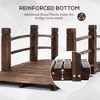 Gulches Garden Bridges: Elegant Metal & Wood Footbridges with Safety Siderails - 4 of 4