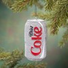 Kurt Adler Coca-Cola Glittered Diet Coke Can Resin Christmas Ornament - 2 of 2