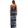 Riviera Sun Womens Maxi Dress  Tie Die Spaghetti Strap Long Sundress  Summer Dresses - 3 of 3