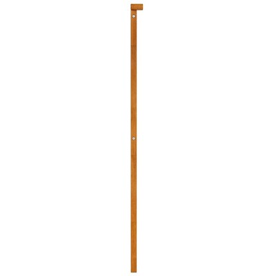 Mission Full Light Toffee Wood Headboard with USB Charger