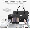 LOVEVOOK Travel Weekender Bag for Women, Carry on Overnight with Shoe Compartment - 2 of 3
