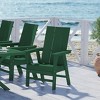 WestinTrends Outdoor Patio Modern Adirondack Dining Chair Weather Resistant - 2 of 4
