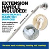 Bell + Howell Scrubtastic Electric Spin Scrubber 3 Piece Rechargeable Power Cleaning Brush Set for Bathroom Tile - 4 of 4