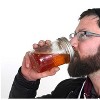 Cuppow Mason Jar Drinking Lid, Wide Mouth, Reusable, Perfect for Smoothies, Iced Coffee and On-the-Go, Fits Standard Wide Mouth Mason Jars - 4 of 4