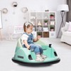 12V Kids Ride On Bumper Car Electric Bumping Car for Toddlers with Remote Control, 360° Spin - 2 of 4