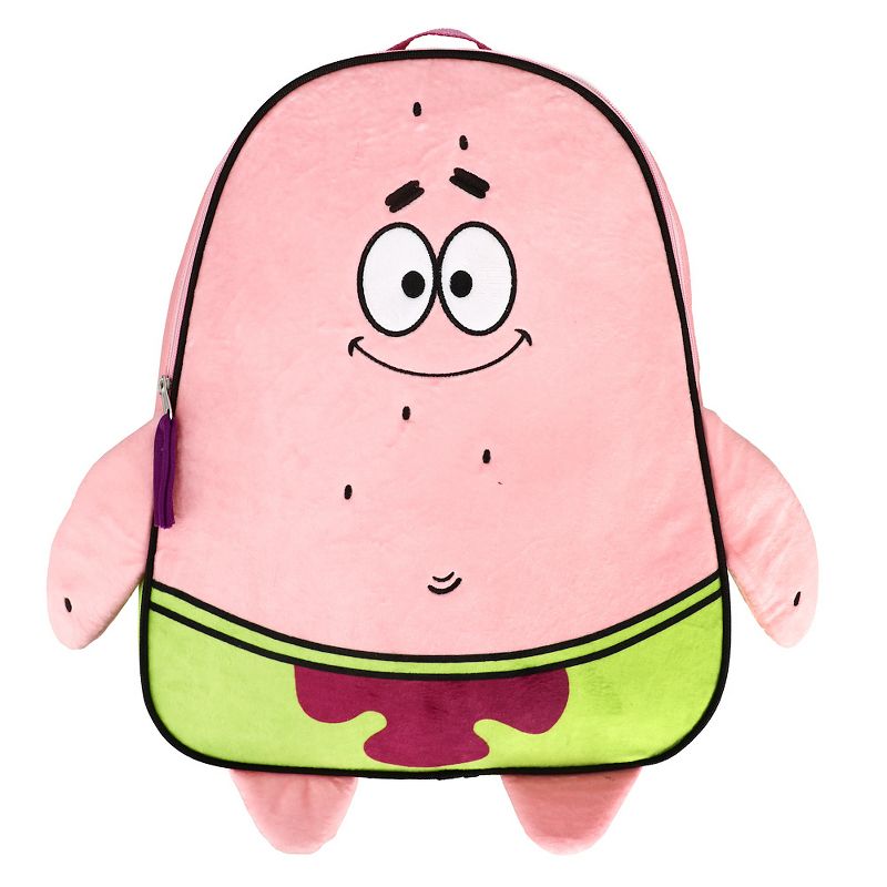 Spongebob Squarepants Patrick Star Youth plush Character Backpack, 1 of 6