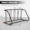 Commercial Bike Rack Outdoor,Metal Bicycle Parking Rack Stand,Outdoor Bike Rack for Retail Shopping Centers, Schools,Backyards,Bike Shops - 2 of 4