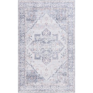 Arizona ARZ137 Machine Washable Skid Resistant Power Loomed Indoor Rugs - Safavieh - 1 of 4