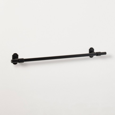 Black metal towel bar new arrivals