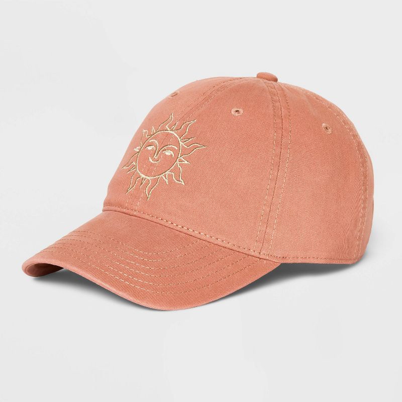 Sun Graphic Baseball Hat Baseball Hat - Mighty Fine Tan, 1 of 5