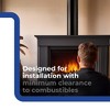 DuraVent DVL 6DVL-68TA 6 Inch Double Wall Steel Telescoping Chimney Wood Burning Stove Pipe Connector to Vent Smoke or Exhaust, Black - 3 of 4