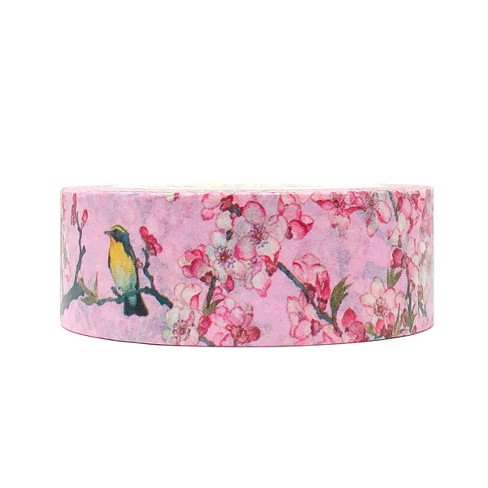 Wrapables Washi Masking Tape, Birds in Pink - image 1 of 3