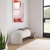 TOV Furniture Toledo Velvet Upholstered Bench - 2 of 4