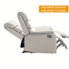 Manual Recliner Chairs for Adults, Small Recliners for Small Spaces, Fabric Recliner Chair, Single Sofa Living Room Chair for RV - 3 of 4