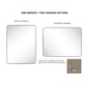 TEHOME Kengston Rectangular Metal Framed Wall Mounted Bathroom Vanity Mirror - 3 of 4