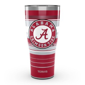 NCAA Alabama Crimson Tide 30oz Hype Stripes Stainless Steel Tumbler - 1 of 4