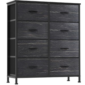 Lyngins 7-Drawer Tall Dresser for Bedroom, Spacious Chest of Drawers, Versatile Fabric Storage Cabinet with Wooden Top for Closet/Entryway/Nursery - 1 of 4
