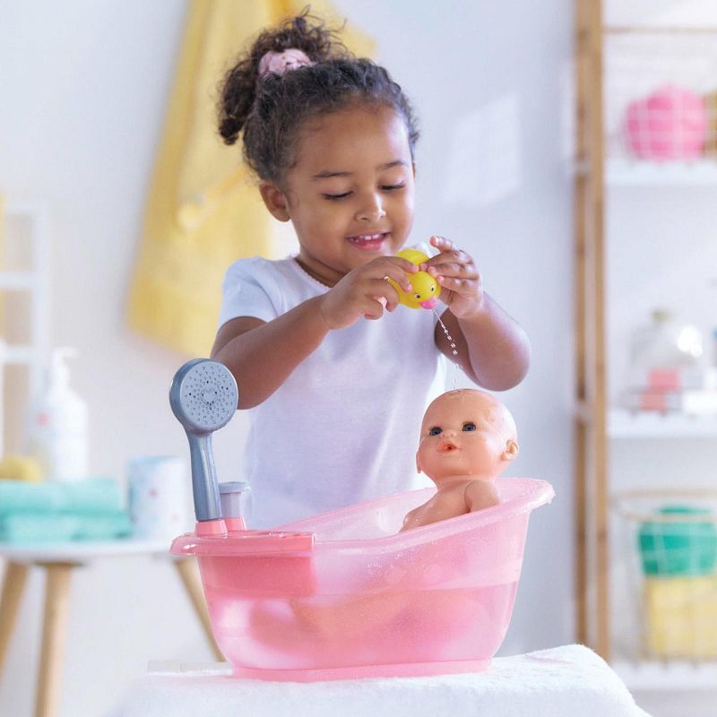 Corolle Baby Doll Bathtub with Shower & Rubberduck, 5 of 7
