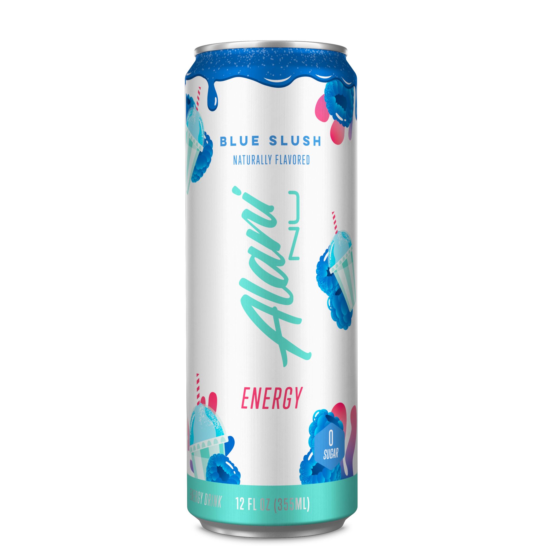 Alani Blue Slush Energy Drink - 12 fl oz Can
