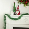 Northlight 50' x 2.5" Unlit Green Tinsel Christmas Garland - 2 of 4