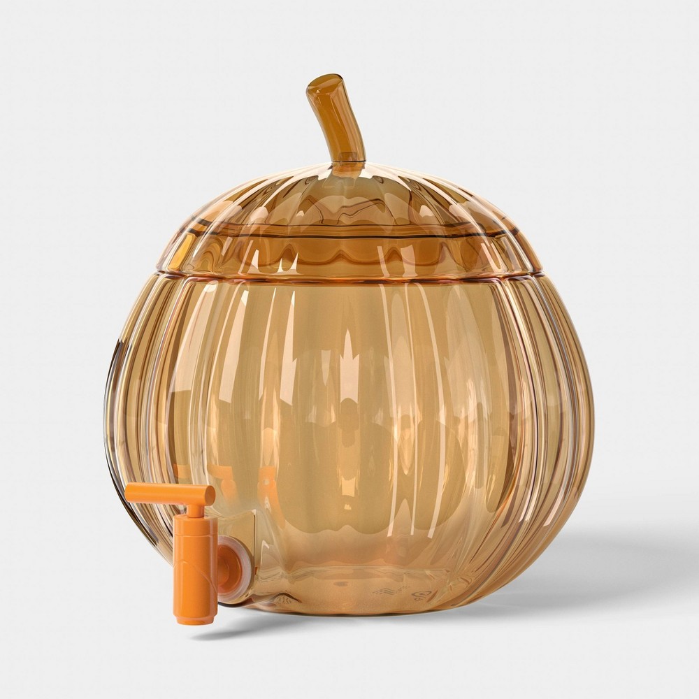 2gal Halloween Figural Pumpkin Drink Dispenser Orange - Hyde and EEK! Boutique™
