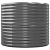 vidaXL Garden Raised Bed Grey Powder-coated steel Large Durable - 4 of 4