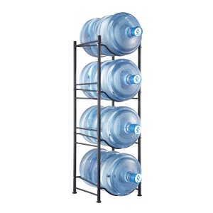 VEVOR 4 Tiers Water Jug Holder, 5 Gallon Water Bottle Holder, Single Row Water Bottle Rack for 4 Bottles, Heavy Duty Water Jug Rack - 1 of 4