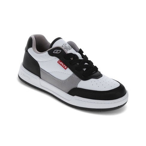 Levi's shoes black and white best sale