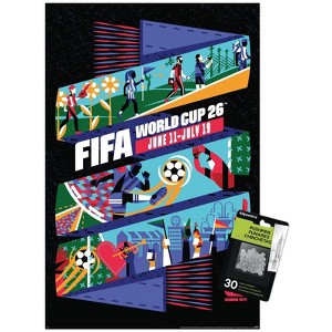 Trends International FIFA World Cup 2026 - Kansas City Unframed Wall Poster Prints - 1 of 4