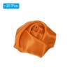 Unique Bargains Satin Fabric Decorative DIY Craft Embellishment Ribbon Roses 20 Pcs - 3 of 4