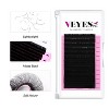 VEYES INC Cashmere Volume Lash Extensions CC 0.07 8-16mm Mixed Length Super Matte Black Individual Eyelashes Tray Professional Supplies for Lash Techs - 2 of 4