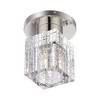 Livex Lighting Rotterdam 1 - Light Semi-Flush Mount in  Polished Nickel - 4 of 4