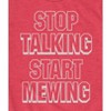 Boys' - Instant Message - Stop Talking Start Mewing Short Sleeve Graphic T-Shirt - 2 of 4