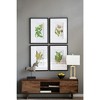 Gulches Set of 4 Botanical Flower Wall Art, Home Decor for Living Room, Dining Room, Bedroom, Hallway, 20" x 28" - 3 of 4